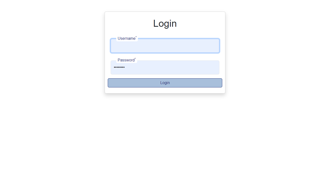 Login desktop